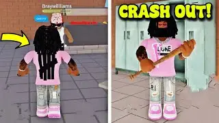 Becoming The Biggest CRASHOUT In Roblox Fight In A School!