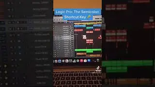 Logic Pro: The Semicolon Shortcut Key 