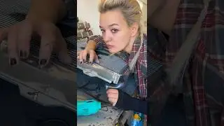 Дорабатываю радиатор на #pajero2
