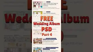 Free Wedding Album PSD Part 4