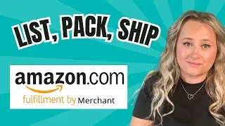 How To List, Pack, Ship Amazon FBM Order. Beginner Tutorial. Shipping Tips & Tricks.