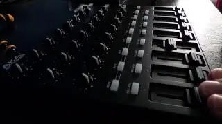 Akai MIDIMIX & KORG volca key for space sequence