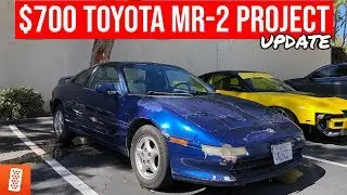 THE $700 MR2 PROJECT IS GOING TO THE PAINT SHOP?!?!