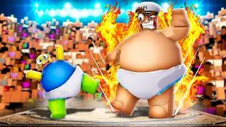 Becoming the BEST SUMO WRESTLER in ROBLOX