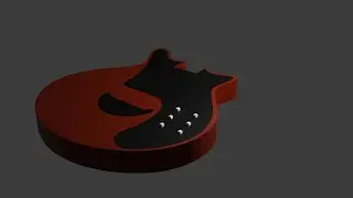 Making a Red Special Model in Blender - Selector Switches