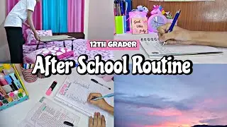 After School Routine as a school student 🍧 Evening to night Routine 🌻 How to make notes