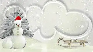 ФУТАЖ ЗИМНИЙ  фон для текста