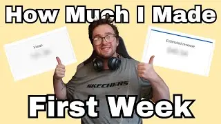 How Much YouTube Paid Me My First Week Being Monetized Australia
