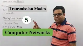 Transmission Modes in Computer Networks | Simplex | Half Duplex | Full-Duplex | Computer Science