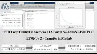 PID16 - Siemens PID06b - Z-Transfer - PLC PID Control a Process Model Running in Matlab Simulink