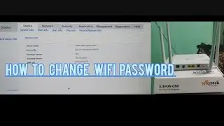 How to change wifi password? WiFi password change part2