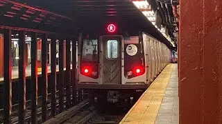 R160B Q train ride Sheepshead bay to Coney Island Stilwell Avenue