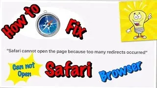 How to Fix Safari Browser cannot Open (Not Loading) the Page- YouTube