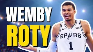 Victor Wembanyama Is The Rookie Of The Year.