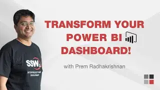 Transform your Power BI dashboards with Custom Visuals built in React | Prem Radhakrishnan