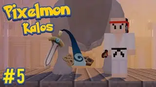 The Tale of the Poke Flute - Minecraft: Pokemon X&Y Pixelmon Adventure Map Recreation Ep 5
