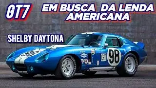 LIVE de GRAN TURISMO 7: Em busca do SHELBY DAYTONA - PS5