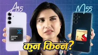 Samsung Galaxy M55 Unboxing & Review: Better than A35?