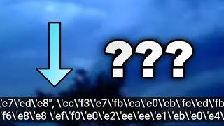 Video with Glitched Subtitles