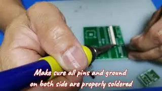 RT809H (How to solder keyboard interface adapter PCB fot I/O chip)