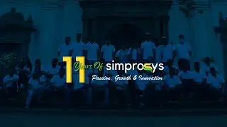 Simprosys Celebrating 11 years of Growth, Patience and Excellence!