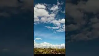 BLUE SKY TIMELAPSE#shorts #Spy Dream