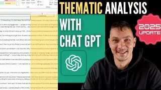 Thematic analysis with ChatGPT - coding qualitative data (2025 method)