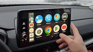 Навигация в Honda CRV 2023 из Китая с Baidu CarLife адаптер Carplay в магнитоле, русификация, Яндекс