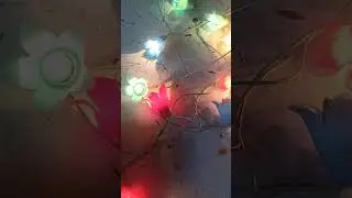 Рабочая ёлочная гирлянда из СССР!