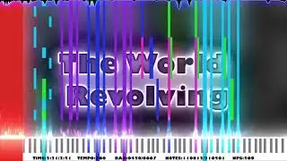 The World Revolving (Deltarune Chapter 1) | 210 Thousand Notes| Black Midi | 8 Bit Version