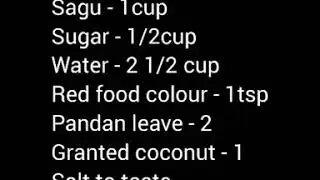 KUIH SAGU MERAH TANPA KUKUS | RESEPI SENANG KUIH SAGU | ROSE SAGO CAKE RECIPE