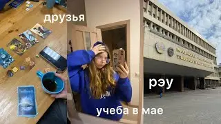 влог: май, учеба в рэу, посиделки с друзьями