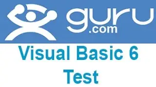 Guru.com Visual Basic 6 Test Answers