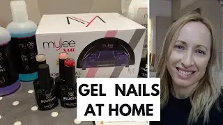 GEL NAILS AT HOME | DIY MANICURE | MYLEE GEL NAILS UK