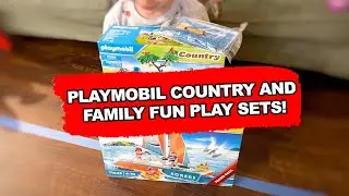 Playmobil Country and Family Fun Play Sets Review!