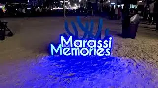 New Year 2024 fire work at Marasi Beach #bahrain