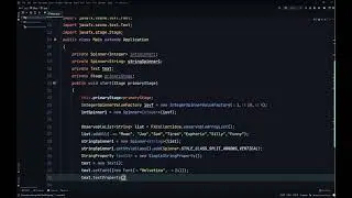 JavaFx-Spinner-ObservableList-Property Binding-VBox
