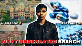 Most Underrated College and Branch 🧐🔥 Avg Package 22 LPA 😱🔥 IIT at AIR 22,900