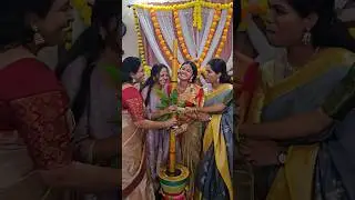 Pelli panulu shuru 🥰 #nihasisters #dolly #wedding #nihavasu #niharikavasanth #fun