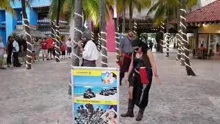 Jolly Roger Pirate Show(decoys part) In the Cancun - Part 1