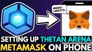 HOW TO CONNECT THETAN ARENA ON METAMASK USING PHONE | Connecting MetaMask to Binance Smart Chain