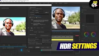 Apple iPhone 12 Pro Max HDR Video Export Setting on Premiere Pro 2021