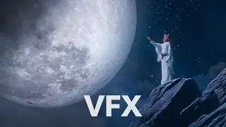 Post production VFX breakdown imaginary journey into the desert