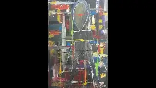 Yeni Başlayanlar İçin Akrilik Boyama = Karmaşa -  Acrylic Painting= Complexity