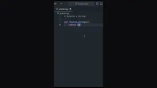 Reverse a string | 