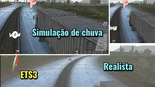 #truckersofeurope3  : simulação de chuva realista