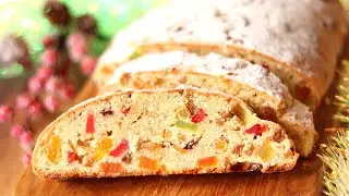 🇩🇪ТВОРОЖНЫЙ Рождественский ШТОЛЛЕН 🎄 Кекс. ПРОСТОЙ Рецепт без Дрожжей. Аромат на Весь ДОМ