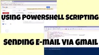 How To Send An  E-mail Using Powershell Script