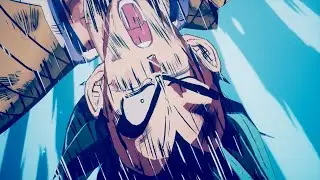 Best Cinematic in Saiyan Saga - Vegeta Hit by SPIRIT BOMB | DBZ: Kakarot