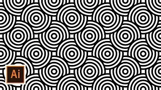 How to create Seemless Geometric Pattern in Adobe Illustrator | ksagafoor